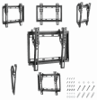 Suporte de Parede Inclinável para TV GEMBIRD WM-42T-04 (23–42" - 35 kg - Preto)