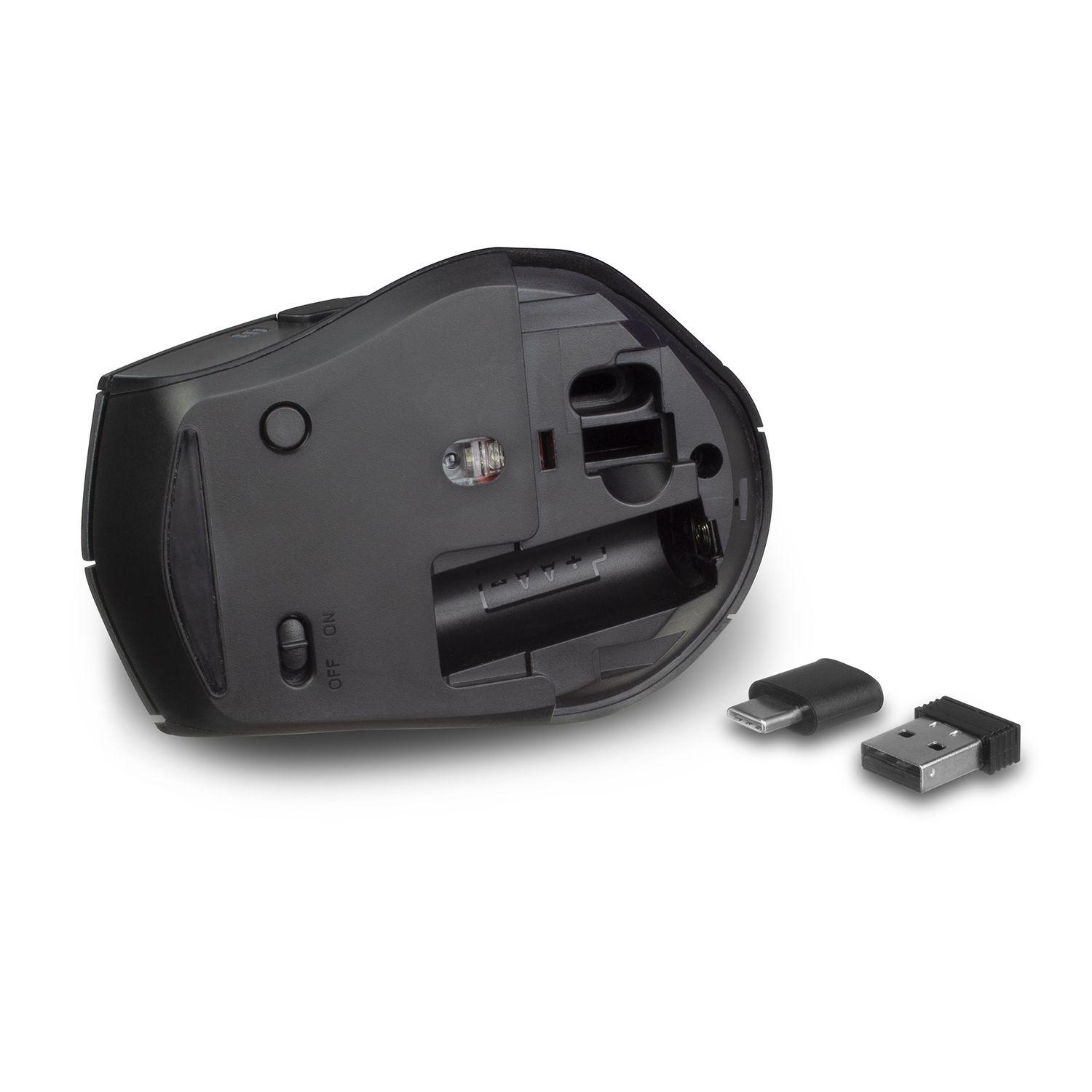 Rato EWENT EW3245 (Mão direita - 2400 DPI - Ótico - Preto e Cinzento), miniatura 2