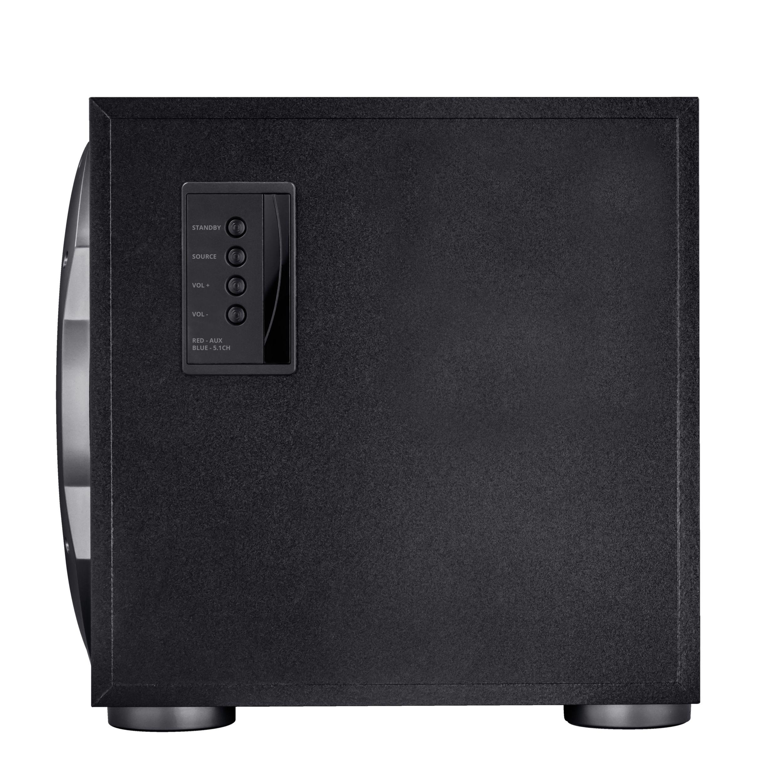 Colunas Gaming TRUST GXT 658 Tytan (Com fios - 90 W - 5.1 canais - Preto), miniatura 3