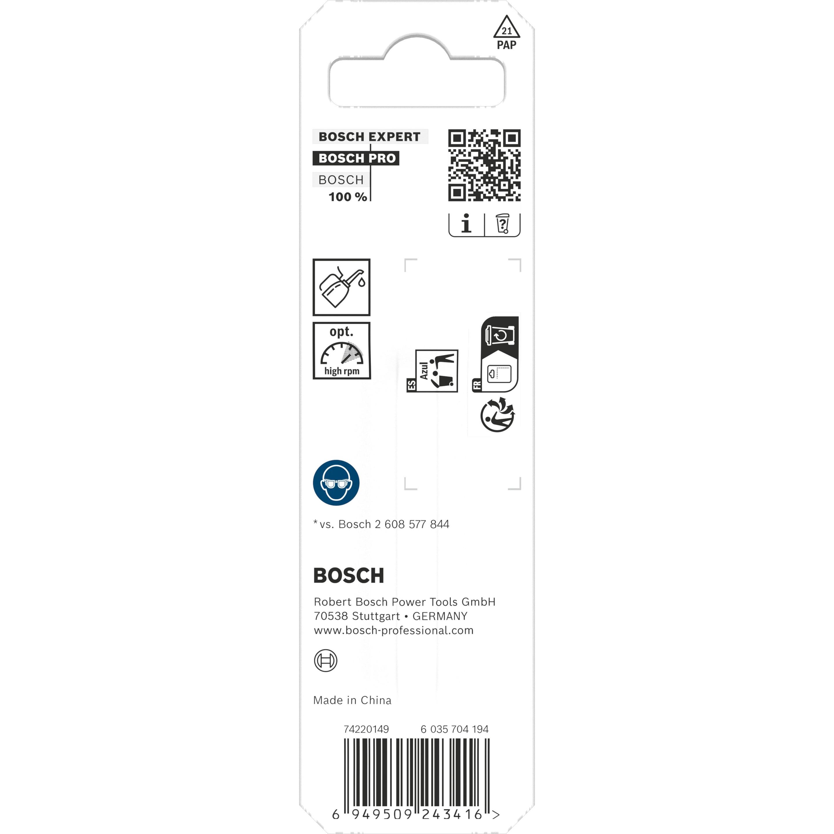 Broca Espiral para Metal BOSCH PRO Metal HSS-G 2608577630 (Aço e metais não ferrosos), miniatura 3