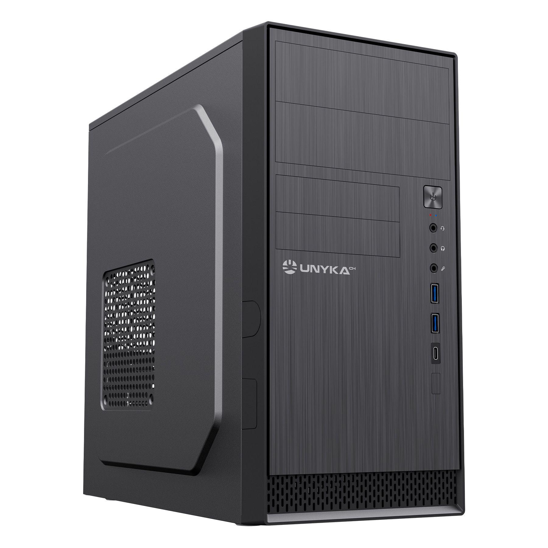 Caixa PC UNYKACH AERO C12 V2 (micro ATX - Micro Tower - 14 cm - Preto)