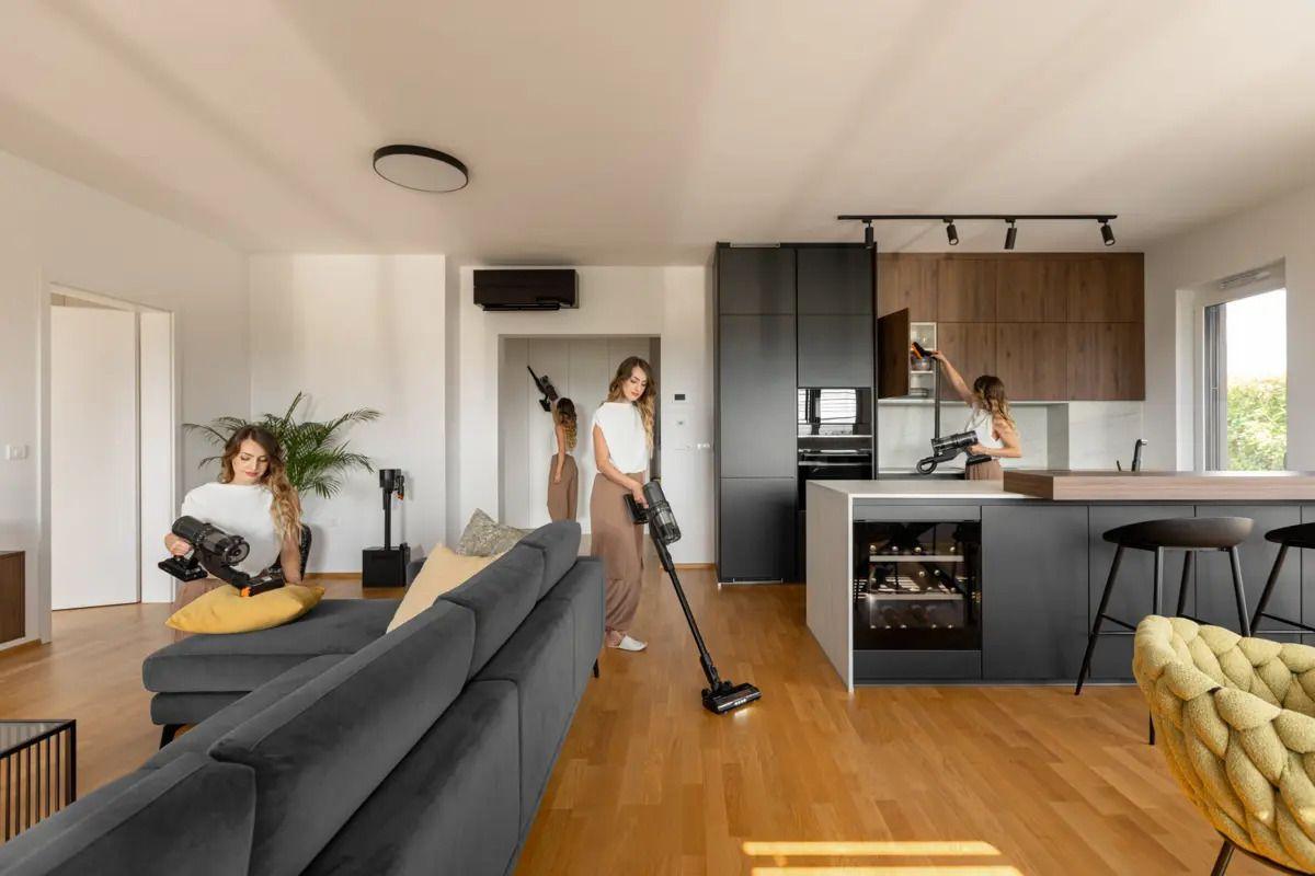 Aspirador Vertical 2 em 1 GORENJE SVC296749NEBL (Carvão), miniatura 10