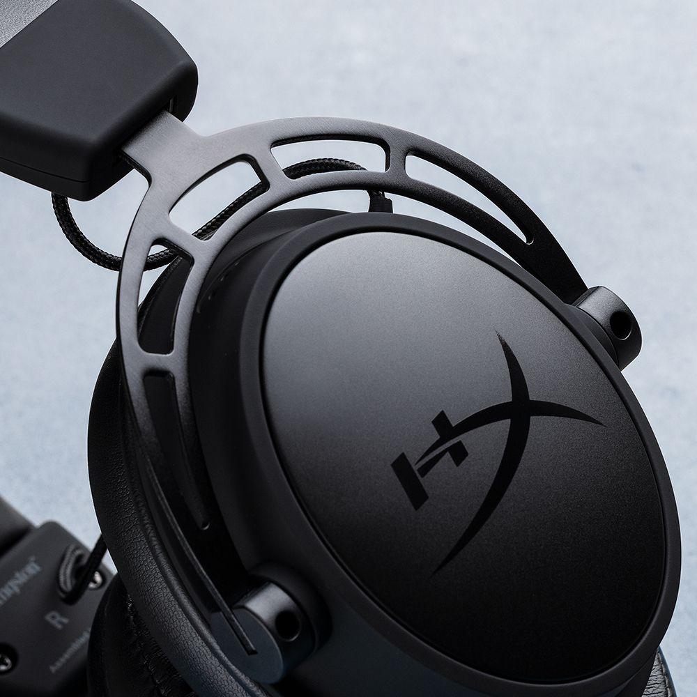 Headset Gaming HYPERX Cloud Alpha Wireless (Binaural - Com fios - Circum-aural - Preto/Vermelho) — miniatura 5
