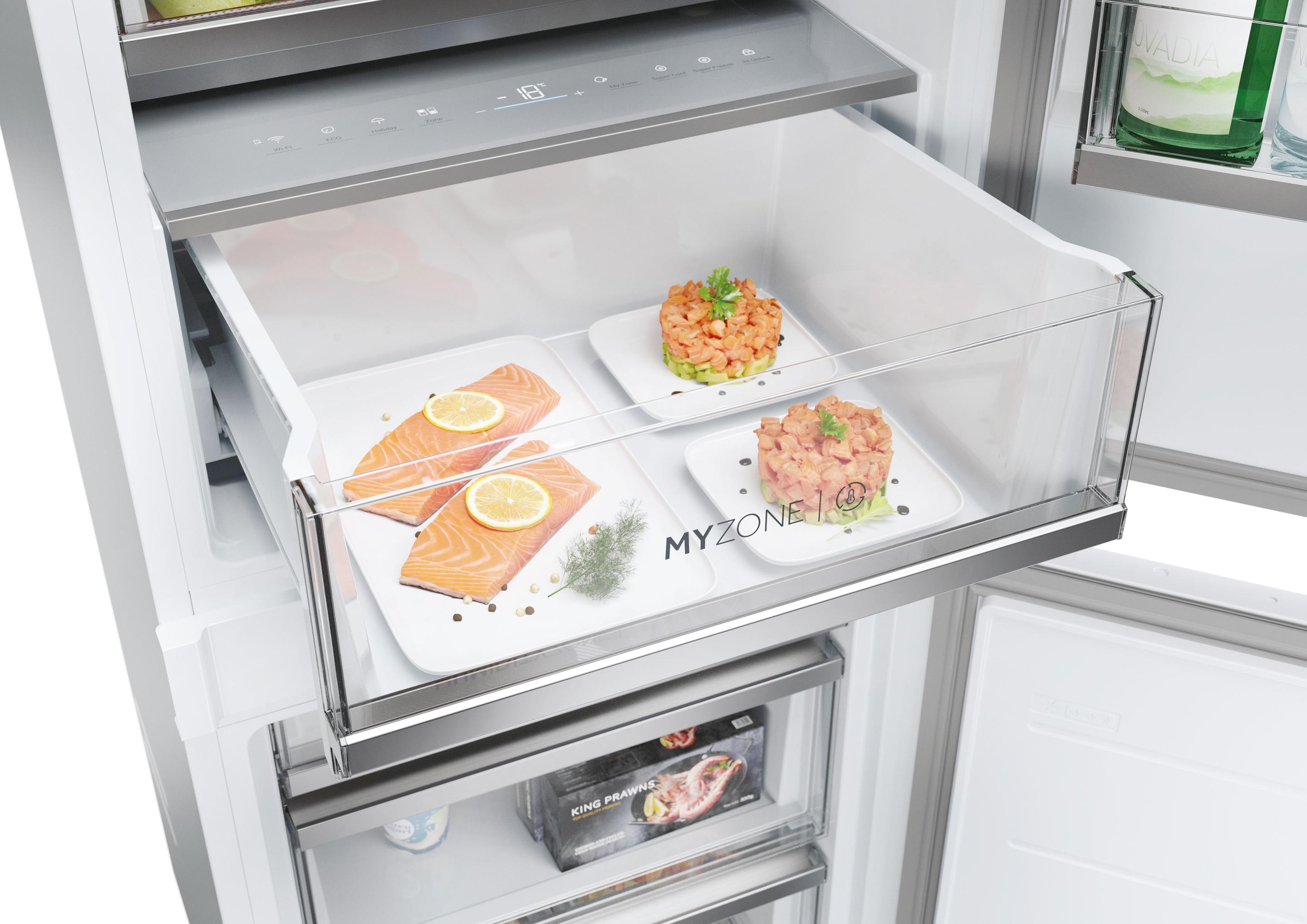 Frigorífico Combinado Encastre HAIER HBW7518C (268 L - hOn - 177,2x54x55 cm - Branco) — miniatura 5