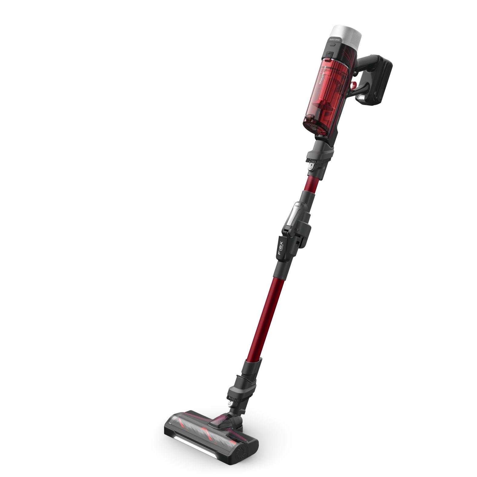 Aspirador Vertical 2 em 1 ROWENTA X-Force Flex 9.60 Complete RH2099WO (Altura 112 cm - Preto/Vermelho) — miniatura 11