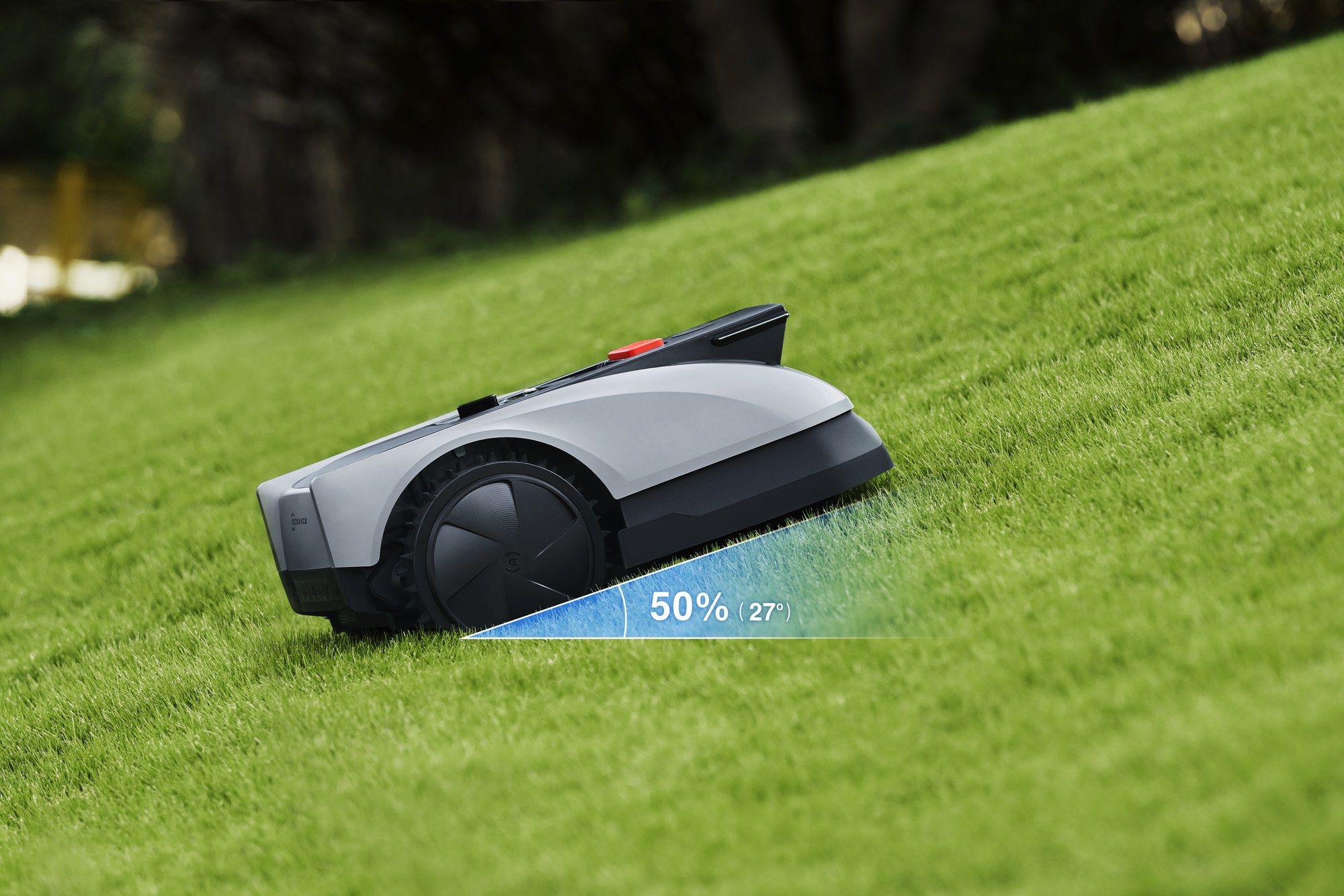 Cortador de Relva Robótico ECOVACS GOAT O600 RTK (600 m² - Bateria 2,5 Ah - Preto e Cinzento) — miniatura 11