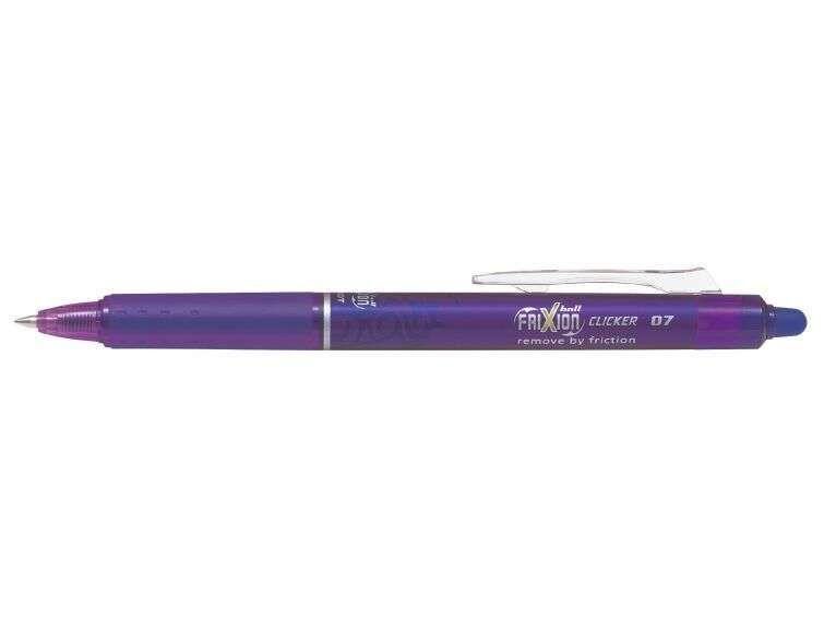 Esferográfica de Gel Apagável PILOT Frixion Ball Clicker (Violeta)