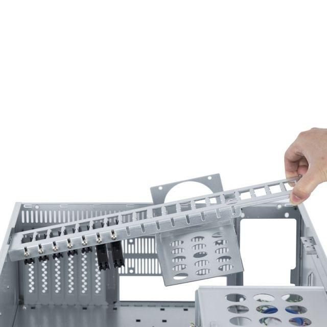 Caixa de Servidor Rack CHIEFTEC UNC-410S-B-U3-OP (ATX, Micro ATX - Rack - Aço - Preto) — miniatura 9