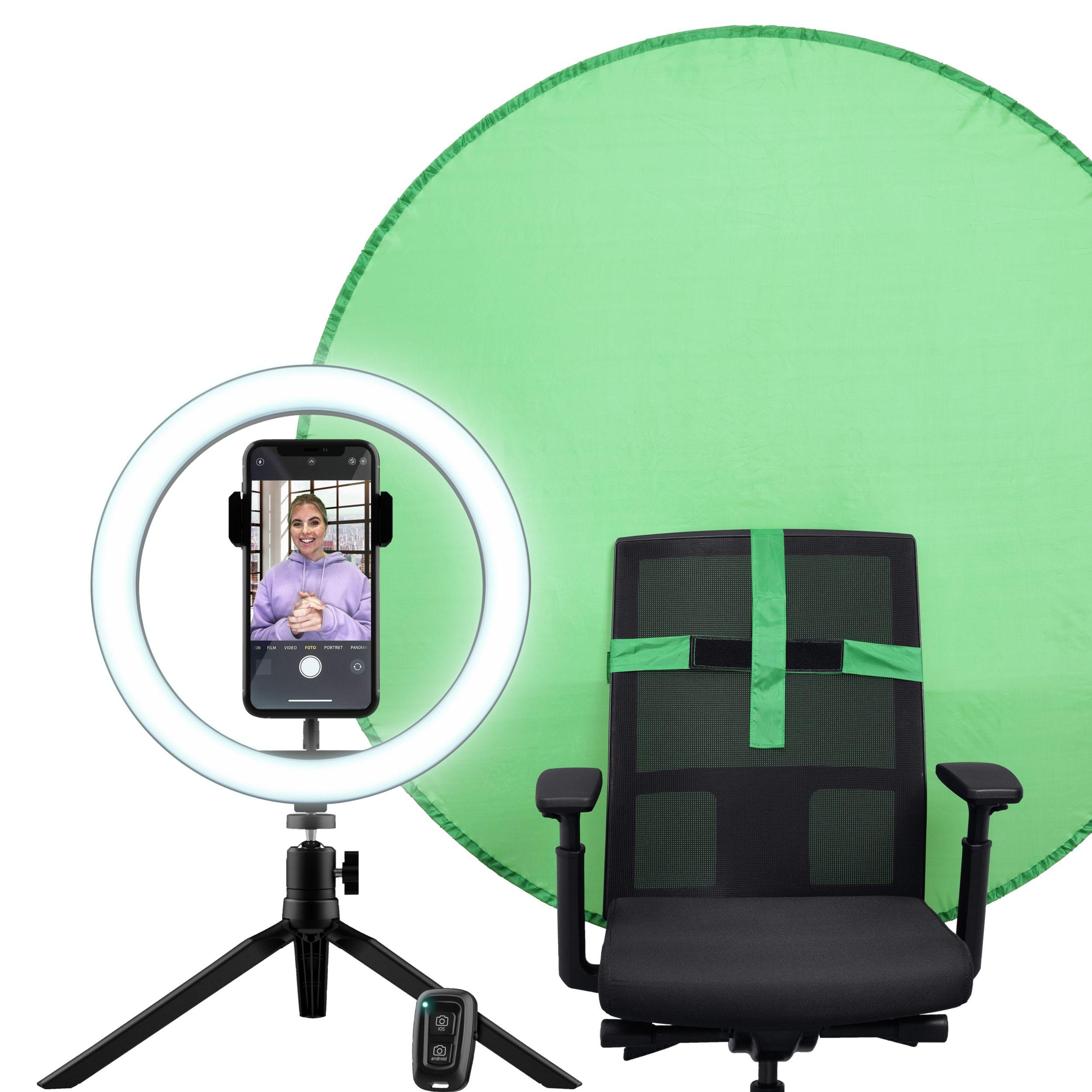 Kit de Streaming TRUST Maku+ (Bluetooth - Preto e Verde)