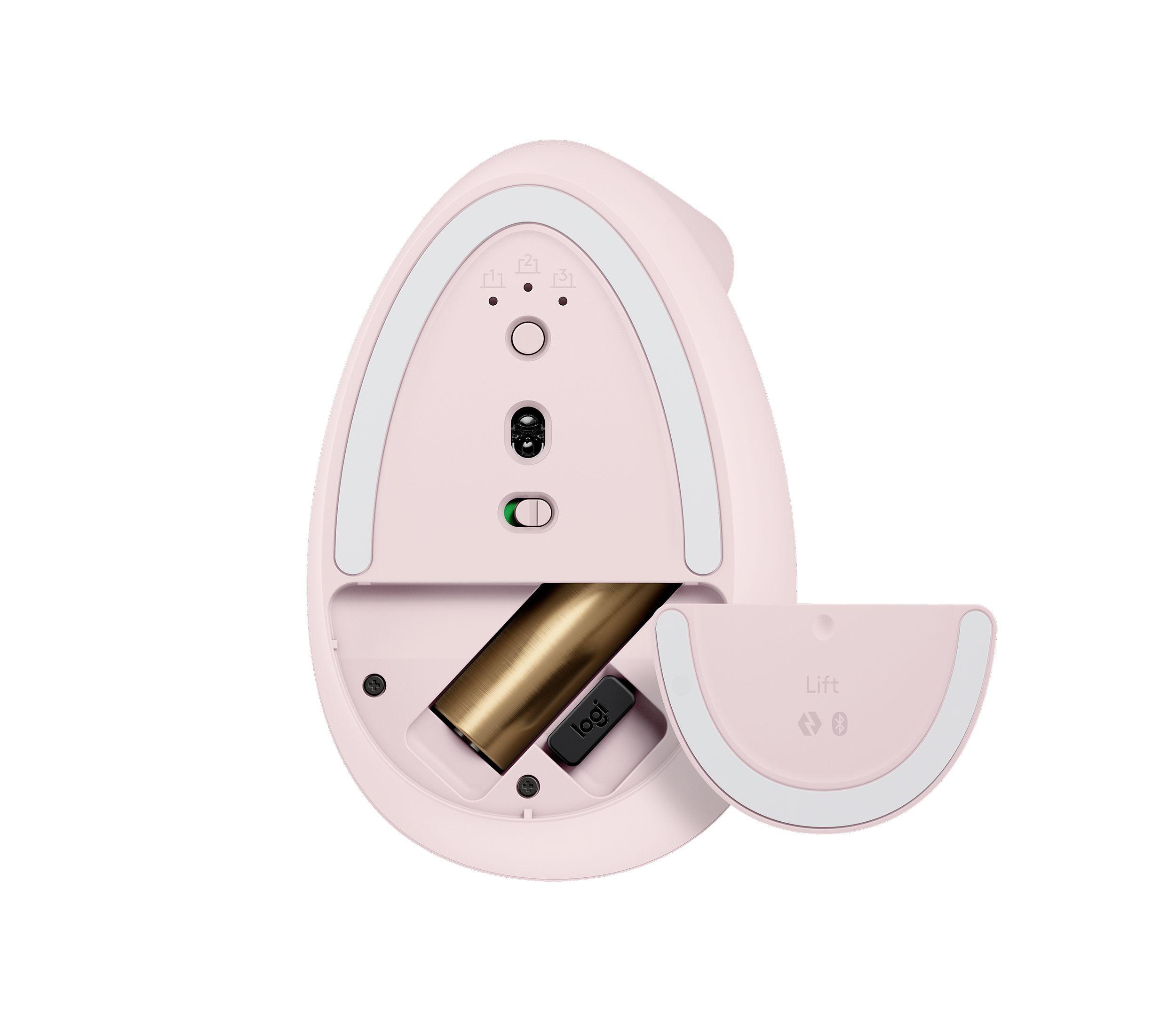 Rato LOGITECH Lift (Mão direita - 4000 DPI - Ótico - Rosa) — miniatura 3
