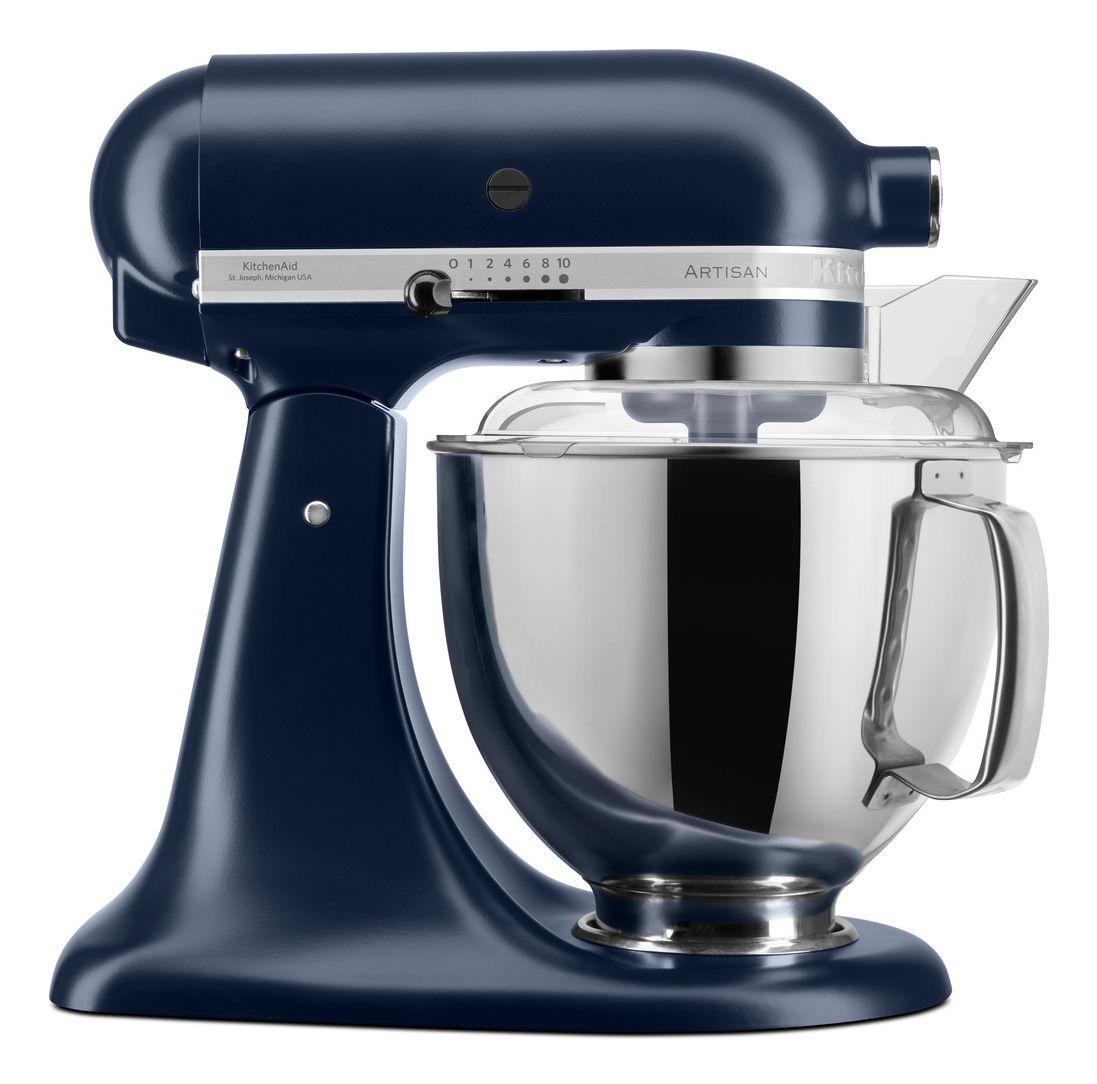 Batedeira Planetária KITCHENAID Artisan 5KSM175PSEIB (300 W - 220 RPM - 4,7 l - Azul Tinta)