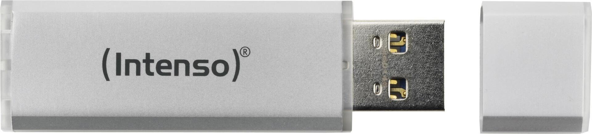 Pen USB INTENSO Alu Line 3521496 (Com tampa - USB Tipo-A - 28,00 MB/s - Prateado)