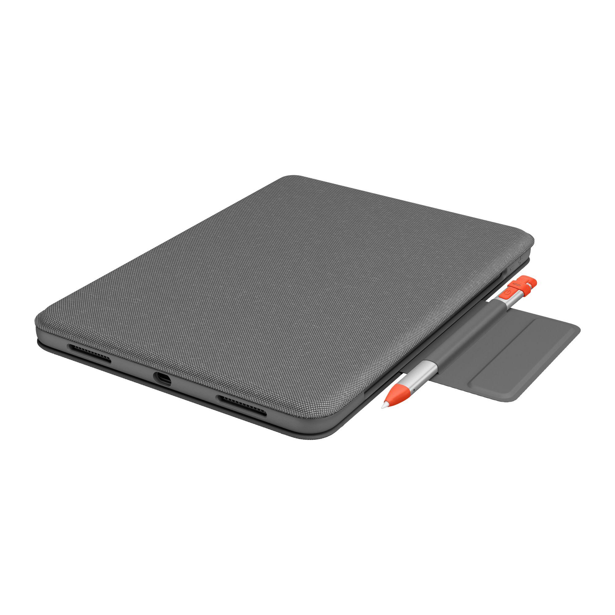 Teclado LOGITECH Folio Touch (Alemão - Smart Connector - Sem fios - Cinzento), miniatura 11