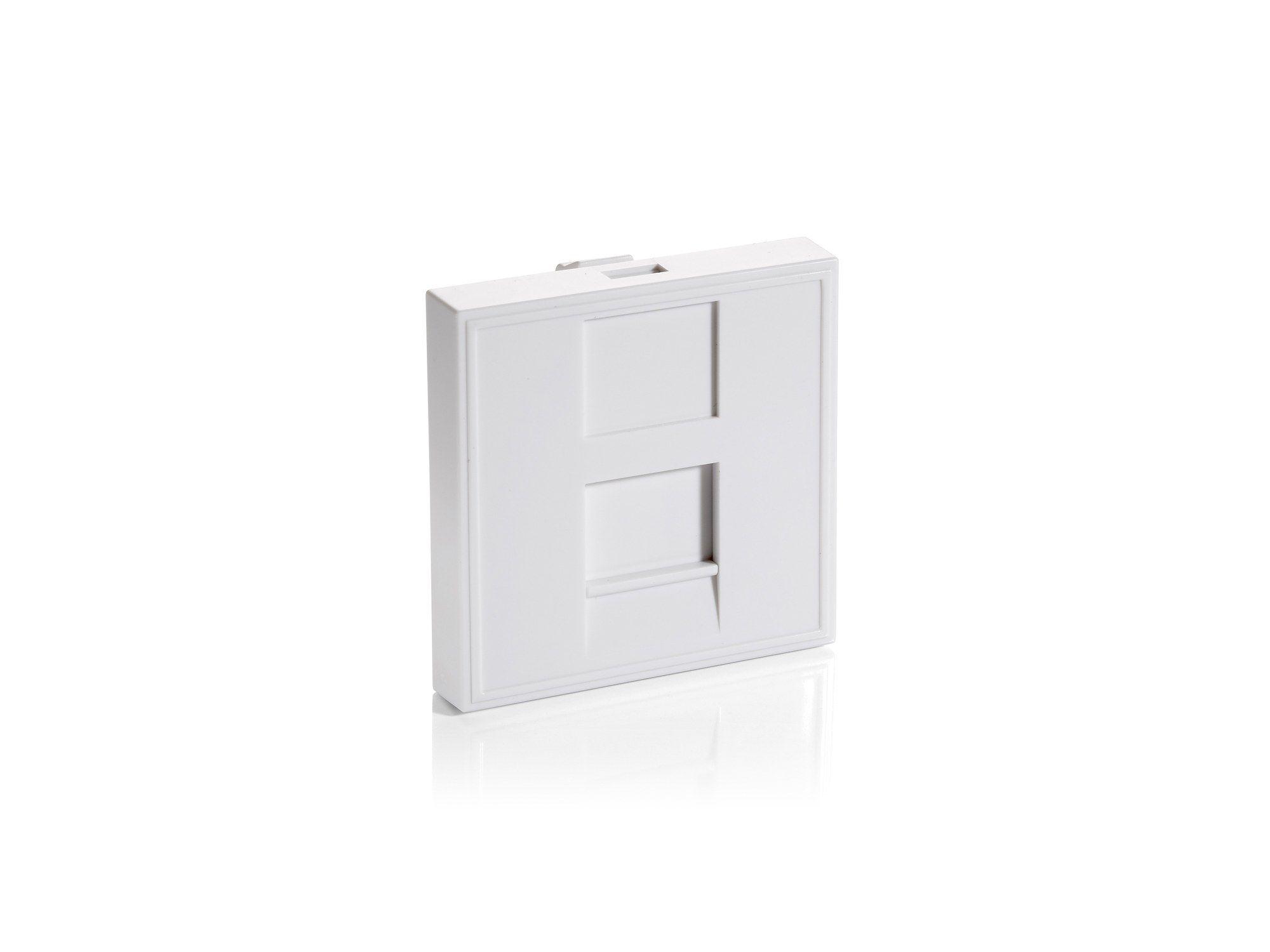 Placa Frontal Keystone EQUIP 125471 (Plástico - Branco)