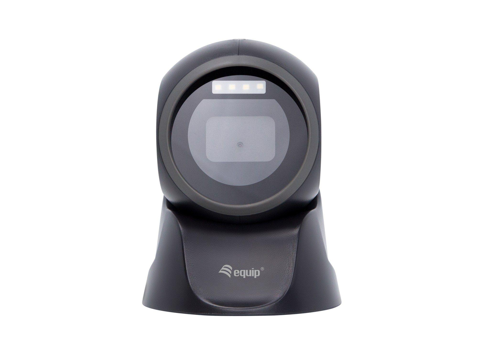 Leitor de Códigos de Barras de Mesa EQUIP 351027 (Com fios - USB - Preto) — miniatura 2