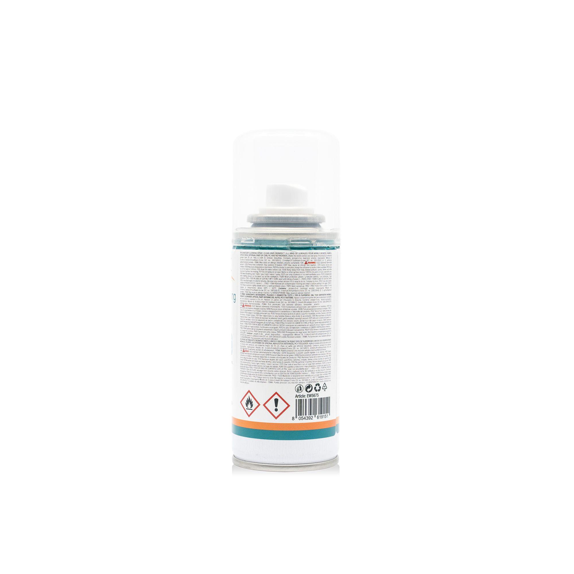 Spray de Limpeza Desinfetante EWENT EW5675 (Universal - Branco) — miniatura 3