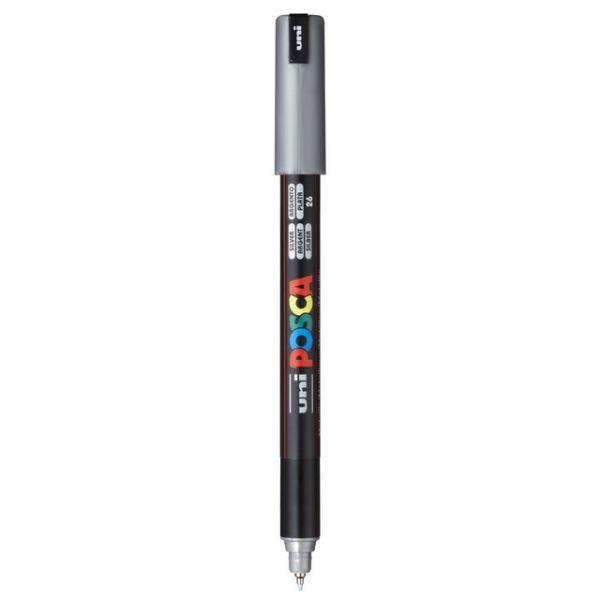 Marcador de Pintura POSCA PC-1MR (Plástico - Prateado) — miniatura 2