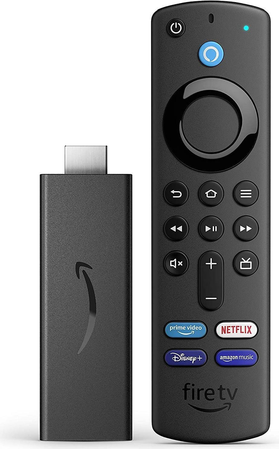 Dispositivo de Streaming AMAZON Fire TV Stick 3.ª Geração (Preto)