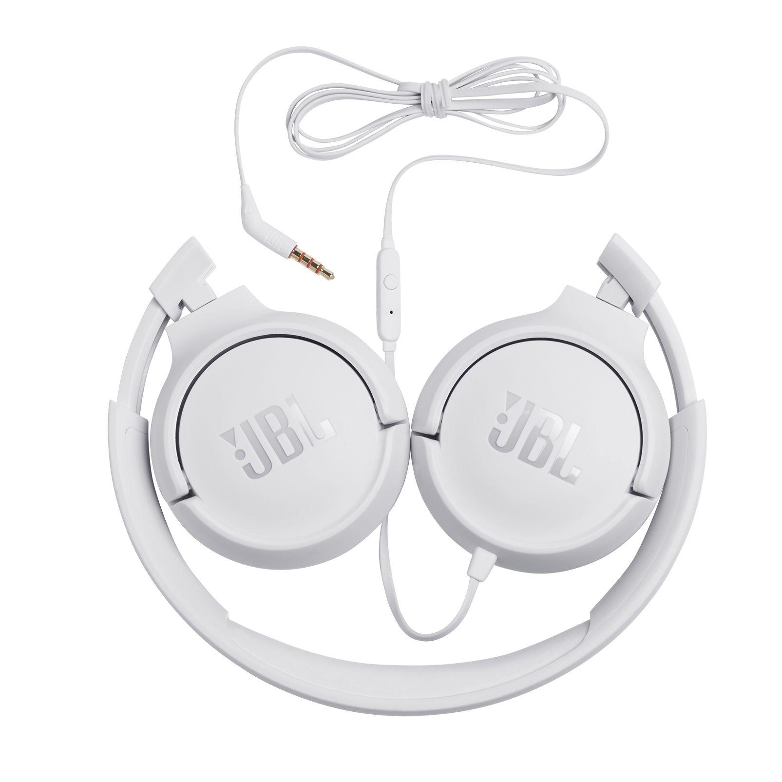 Auscultadores JBL Tune 500 (Binaural - Com fios - On Ear - Branco), miniatura 3