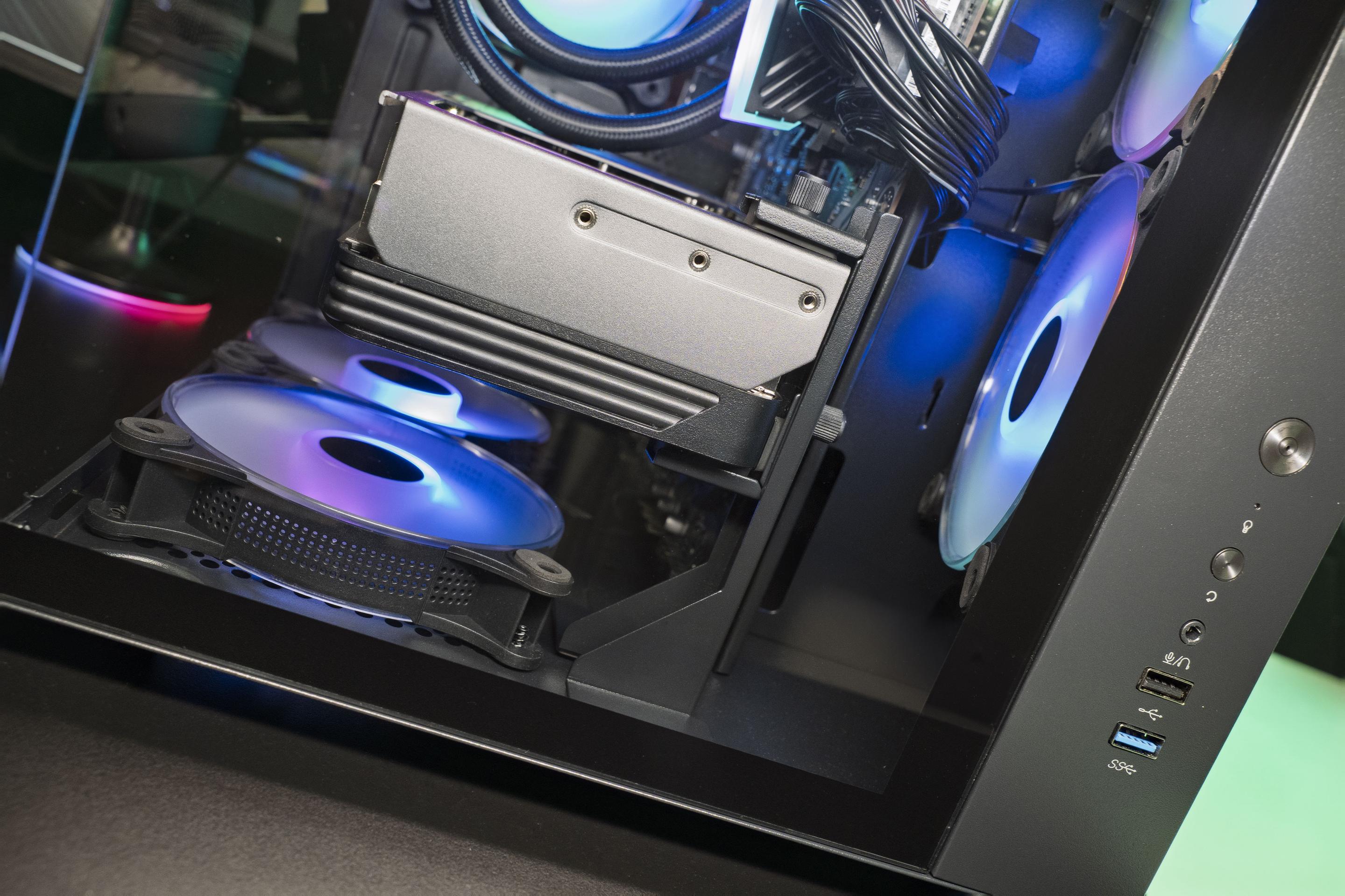 Suporte para Placa Gráfica MARS GAMING MCA-GCBPRO (Preto) — miniatura 5