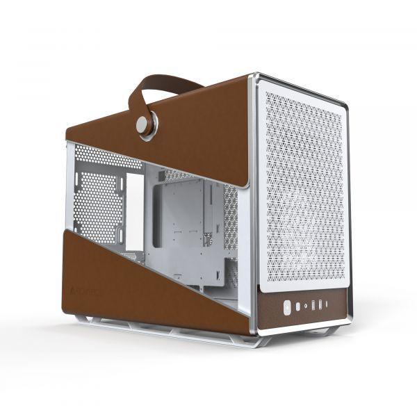 Caixa Micro-ATX MONTECH Heritage (W) (Micro ATX, Mini-ITX - ATX, SFX - 2,5" - Branco/Castanho)