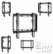Suporte de Parede TV Fixo GEMBIRD WM-42F-04 (23-42" - VESA 200x200 - Preto)