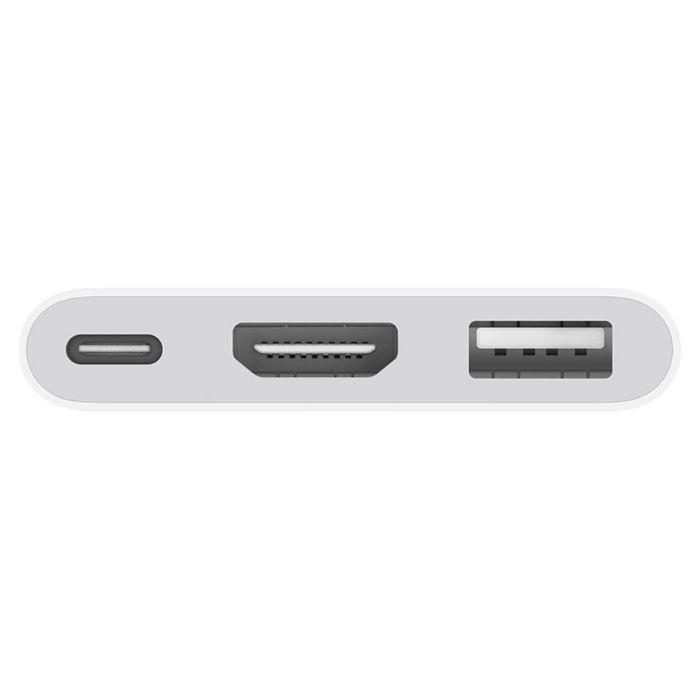 Adaptador USB-C Digital AV Multiporta APPLE MW5M3ZM/A (USB-C de 24 pinos macho - HDMI de 19 pinos tipo A fêmea - Branco) — miniatura 3