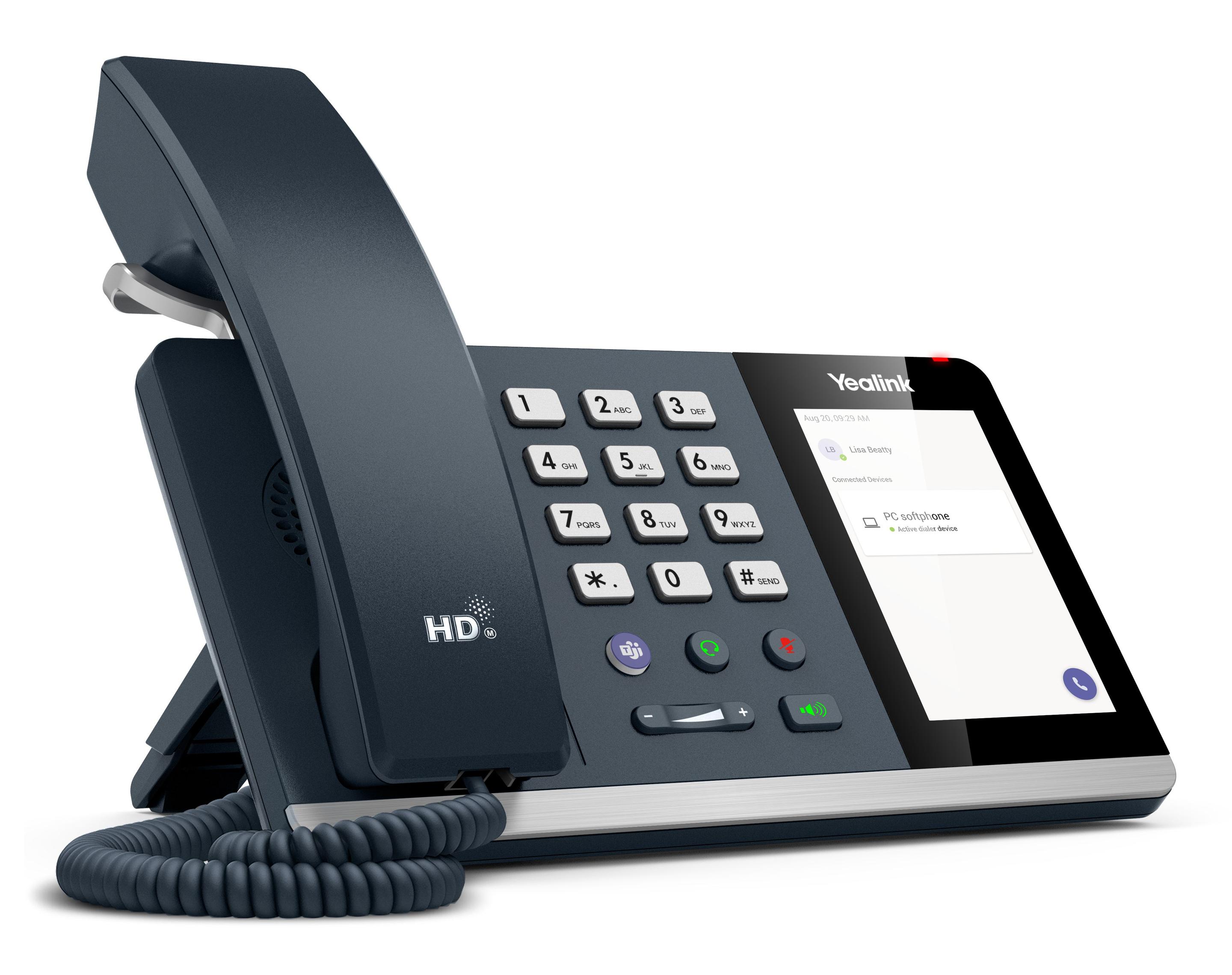 Telefone VoIP YEALINK MP45 Teams Edition (4" - Linux - Preto e Cinzento), miniatura 2