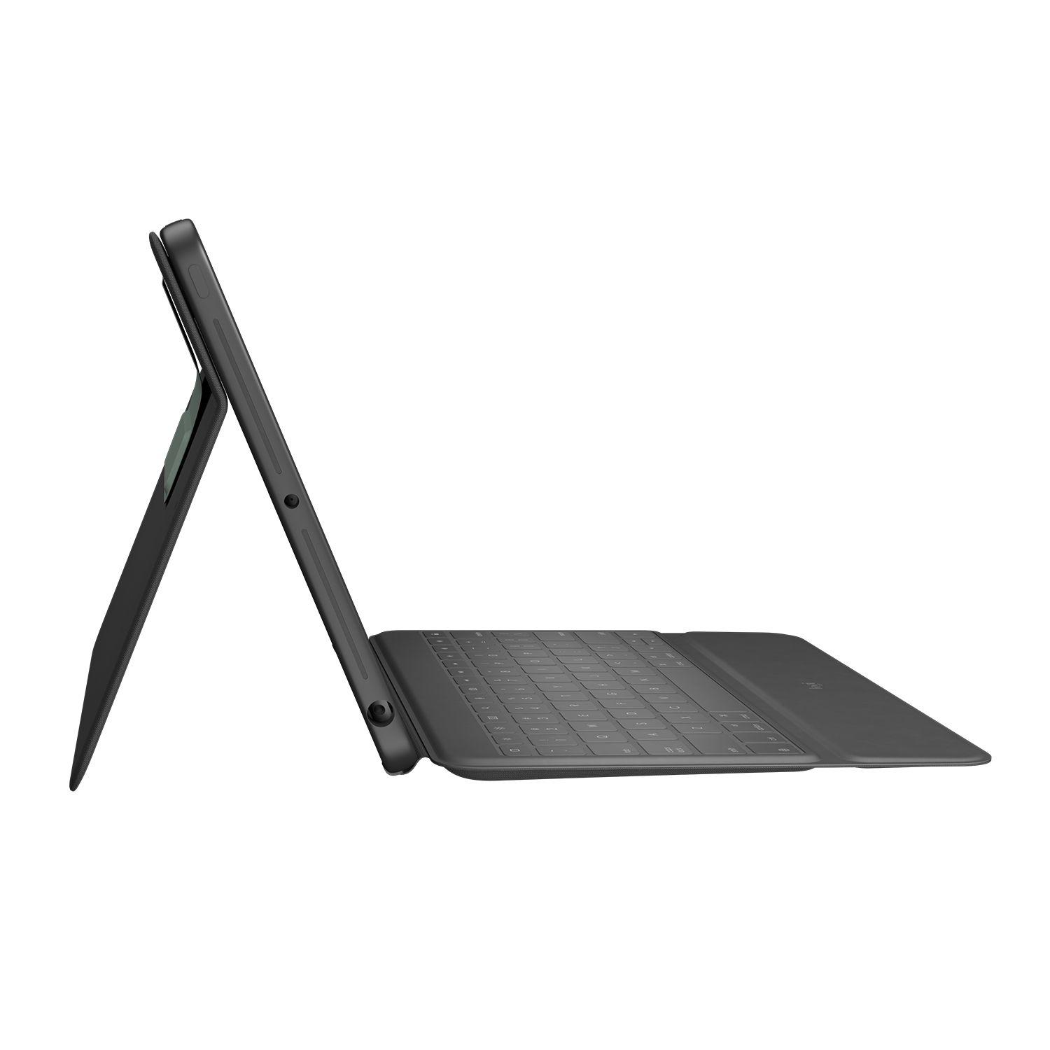Teclado LOGITECH Rugged Folio (Francês - Smart Connector - Acoplamento - Grafite) — miniatura 2