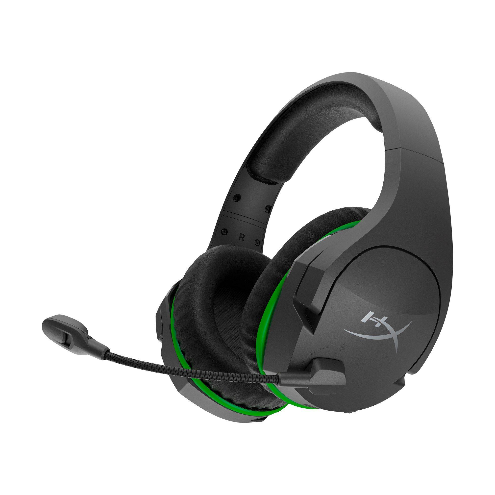 Headset Gaming HYPERX CloudX Stinger Core Wireless (Binaural - Com fios - Circum-aural - Cinzento-Verde)