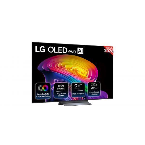 Televisão LG TV OLED65C66LB (65" - OLED evo - 4K Ultra HD - Preto)