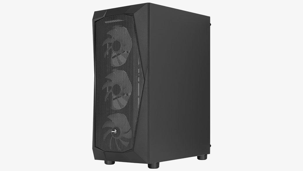 Caixa ATX AEROCOOL Falcon ARGB (ATX, micro-ATX, Mini-ITX - Torre média - micro-ATX, Mini-ITX, ATX - Preto), miniatura 8