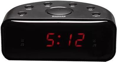 Rádio Despertador DENVER CR-430 (FM PLL - Ecrã LED 0,6" - Preto)