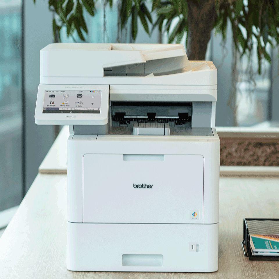 Impressora Multifuncional BROTHER MFC-L9670CDN (A4 - Impressão a cores - 520 folhas - Branco), miniatura 2