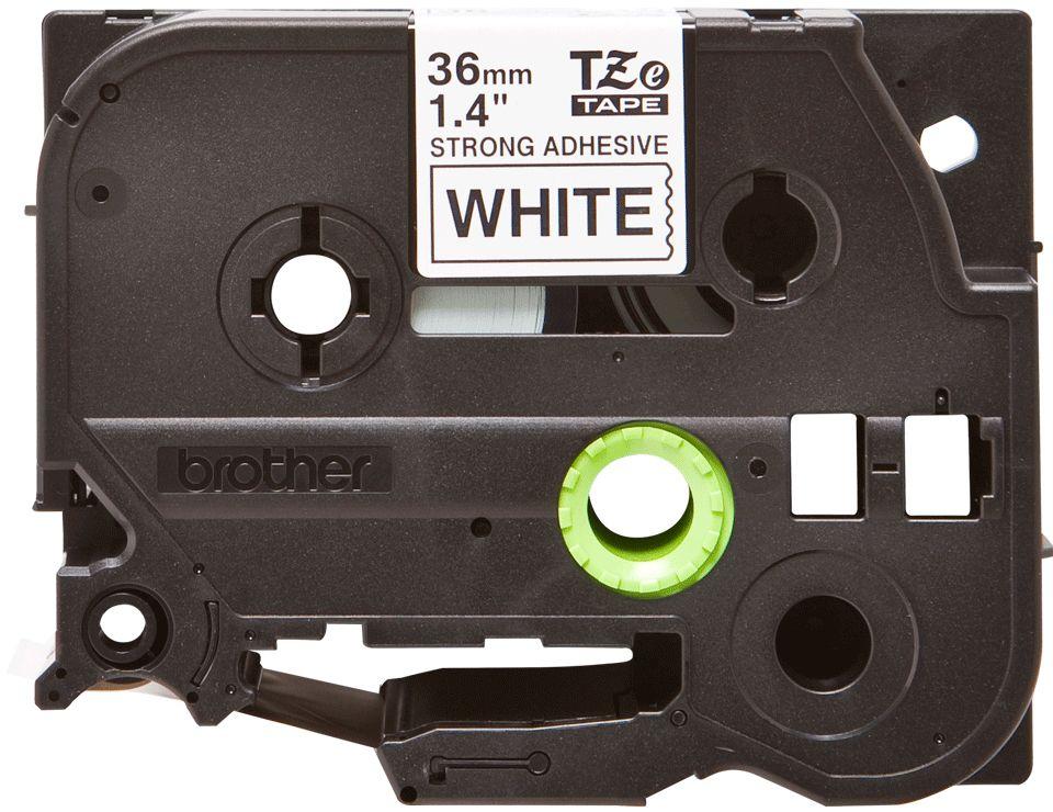 Fita para Rotuladora BROTHER TZe-S261 (Branco e Preto), miniatura 4