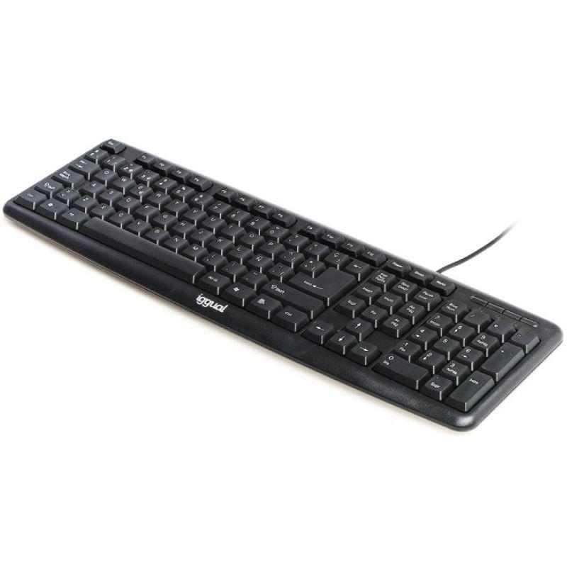 Teclado IGGUAL CK-BASIC-105T (Espanhol - Tamanho completo - USB - Preto) — miniatura 5