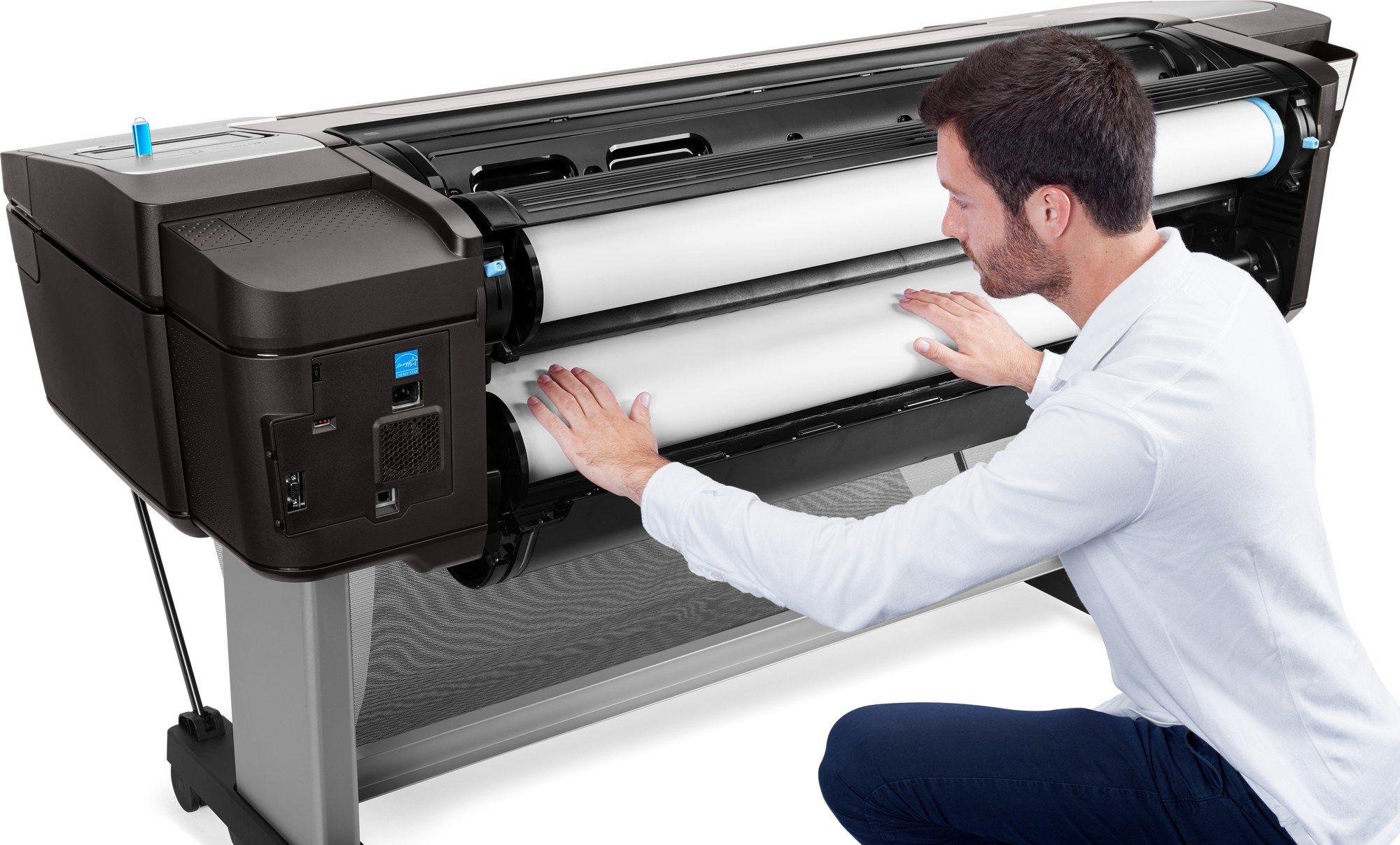 Plotter HP DesignJet T1700 (Com Fios - Preto) — miniatura 11