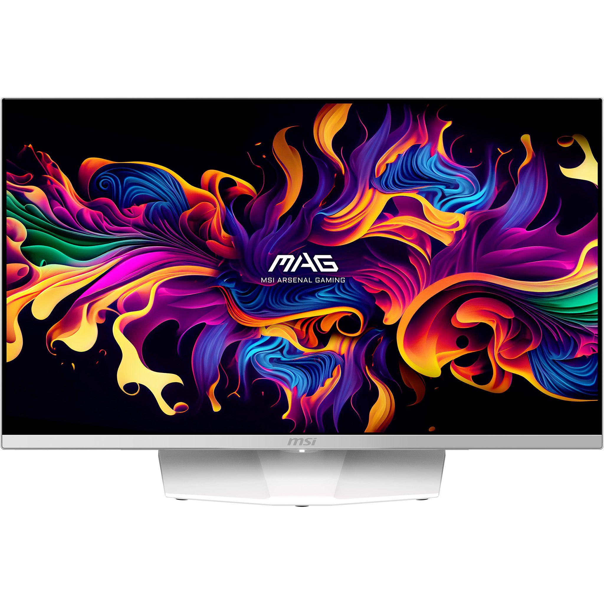 Monitor MSI MAG 272QPWDE QD-OLED X28 (26,5" - OLED - 280 Hz - Branco) — miniatura 4