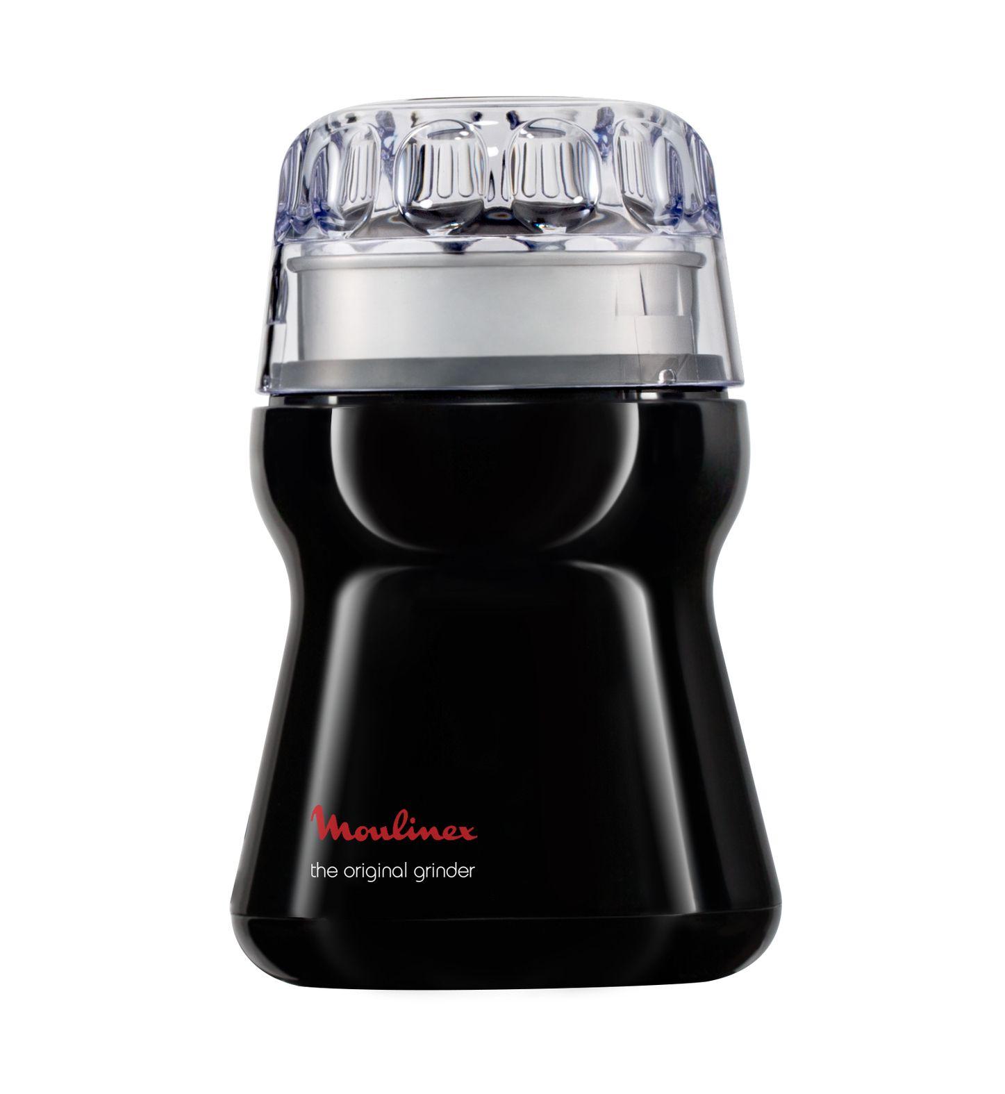 Moinho de Café MOULINEX AR110830 (180 W - 50 g - Aço inoxidável - Preto e Transparente) — miniatura 3