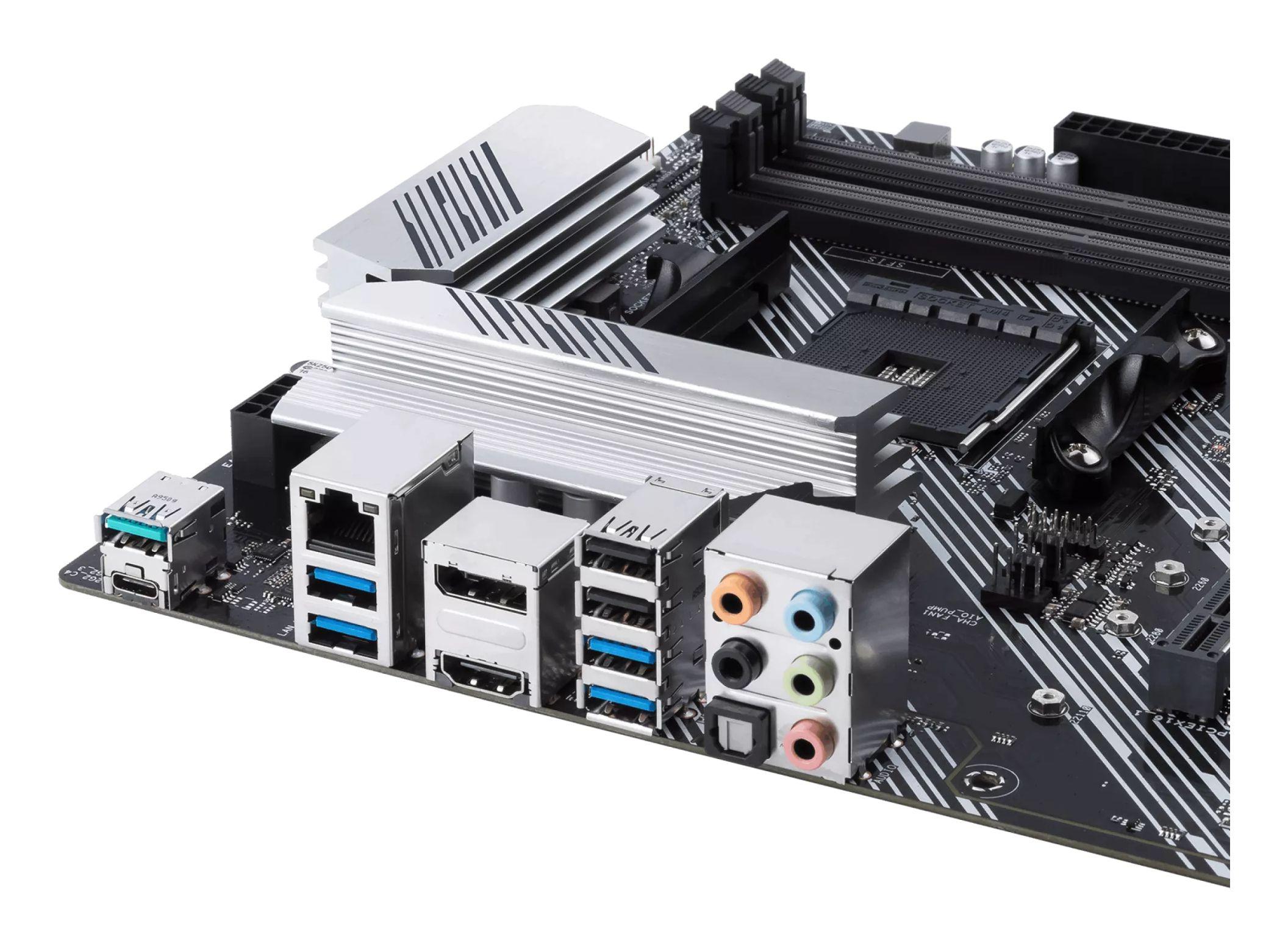 Motherboard ASUS Prime B550-PLUS (AM4 - AMD Ryzen 3000 Series - ATX - Preto e Prateado) — miniatura 6