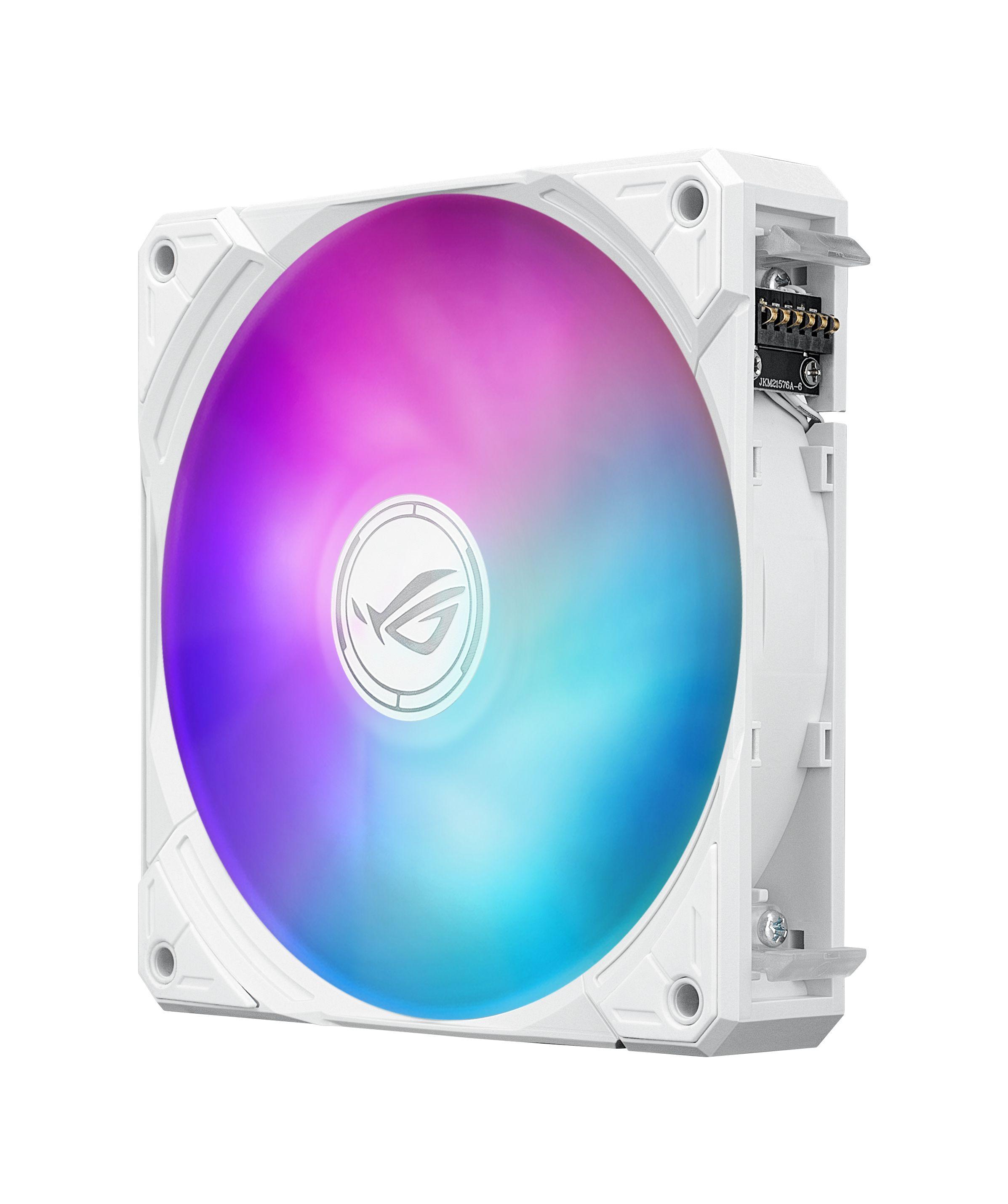 Sistema de Refrigeração Líquida Tudo-em-Um ASUS ROG Ryuo IV SLC 360 ARGB (12 cm - 2650 RPM - Multi - Branco), miniatura 2