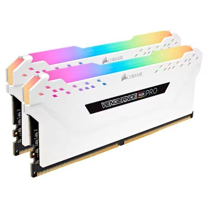 Memória RAM CORSAIR Vengeance RGB PRO CMW16GX4M2E3200C16W (3200 MHz - 16 GB - DIMM) — miniatura 3