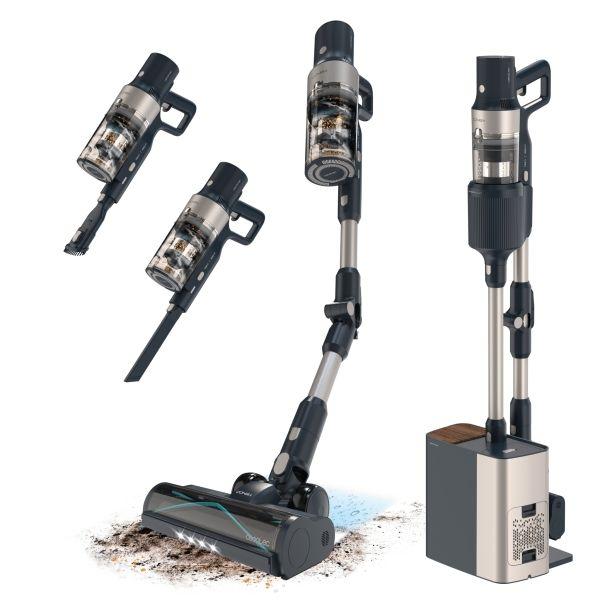 Aspirador Vertical CECOTEC Conga Rockstar 5500 Hurricane Station Flex (Preto)