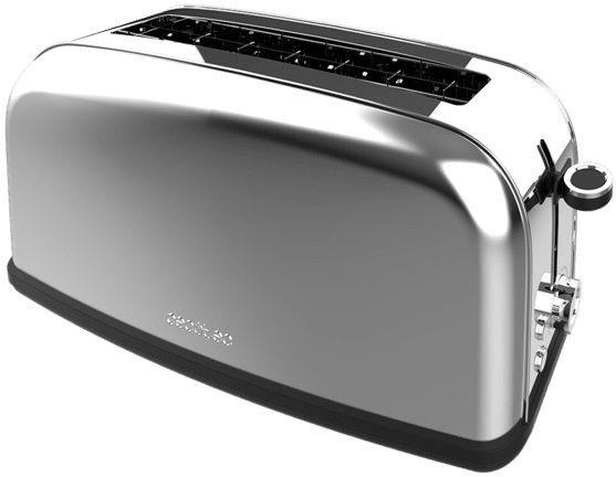 Torradeira CECOTEC Toastin' Time 850 Inox Long Lite (850 W - 2 fatias - Ranhura longa - Inox) — miniatura 2
