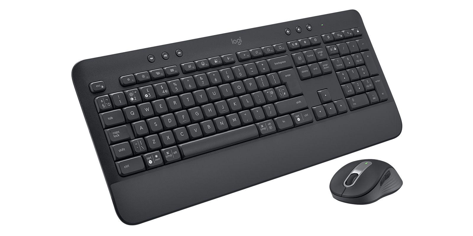 Conjunto de Teclado e Rato LOGITECH Signature MK650 for Business (Inglês - Interruptor de membrana - Tamanho completo - Grafite), miniatura 4