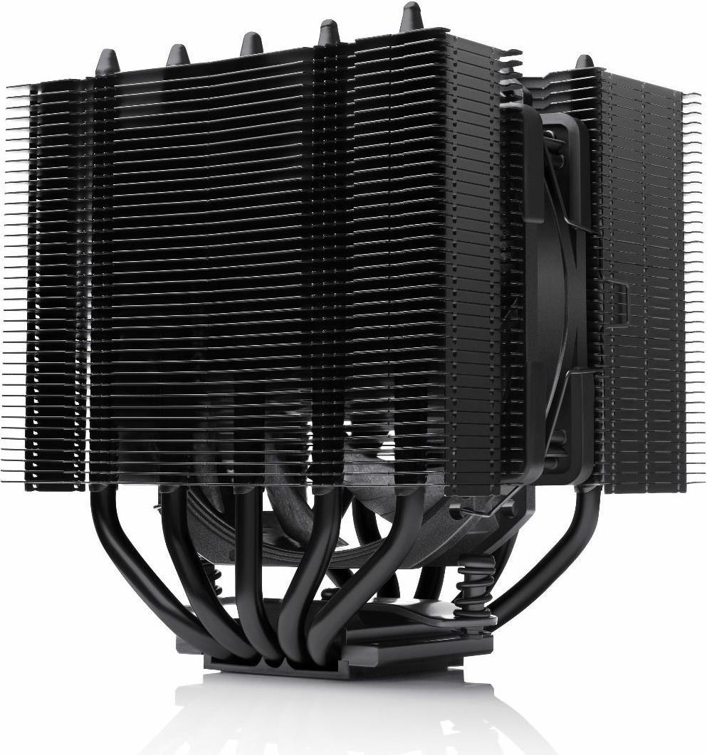 Cooler de CPU NOCTUA NH-D12L CHROMAX.BLACK (Cobre, níquel e alumínio - Preto)