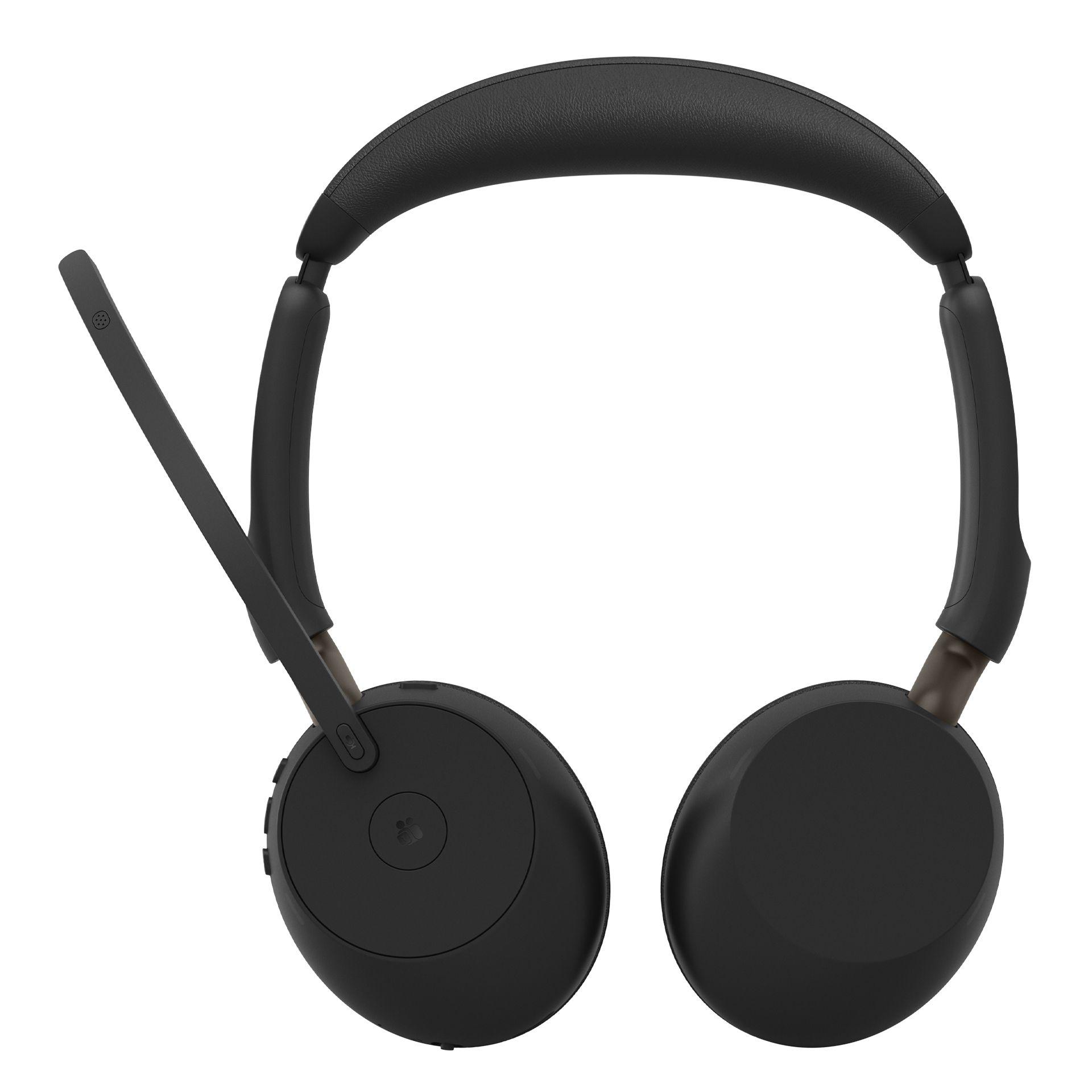 Headset Call Center JABRA Evolve3 65 Stereo Link 390C MS Stand (Binaural - Sem fios - Supra-aural - Preto), miniatura 3