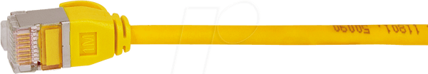 Cabo de Rede RJ45 LOGILINK CQ9067S (3 m - Cat6A - RJ-45 - Amarelo), miniatura 3