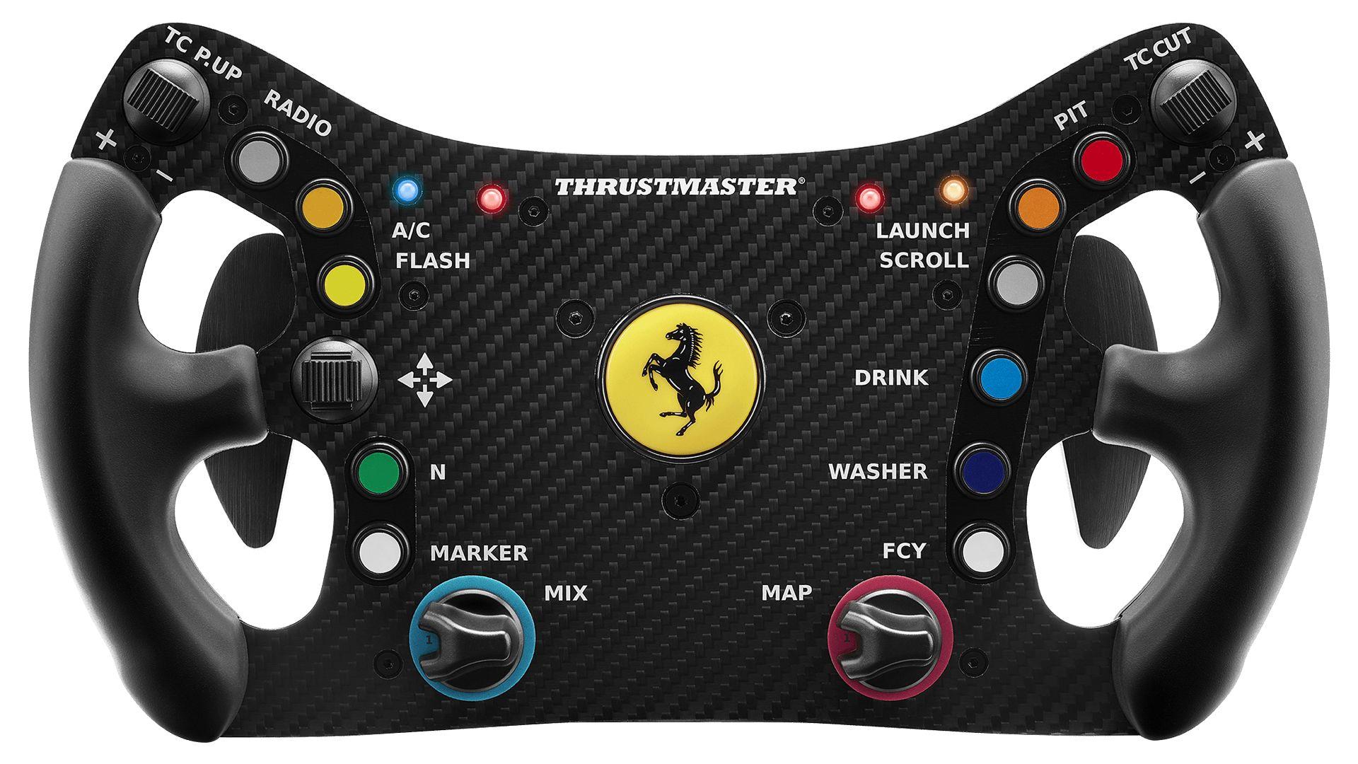 Volante THRUSTMASTER Ferrari 488 GT3 Wheel Add-On (Com fios - Preto)