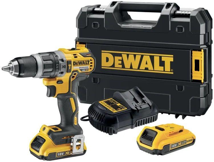 Berbequim com Percussão DEWALT DCD796D2-QW (Preto/Amarelo), miniatura 3